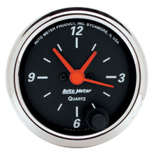 Load image into Gallery viewer, Designer-Black-2-116In-Analog-12-Hour-Clock