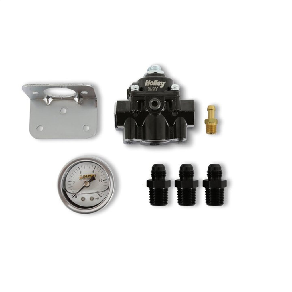 Die-Cast-Bypass-Fuel-Pressure-Regulator-Kit-4.59-Psi-38In-Npt-Inlet-Fittings