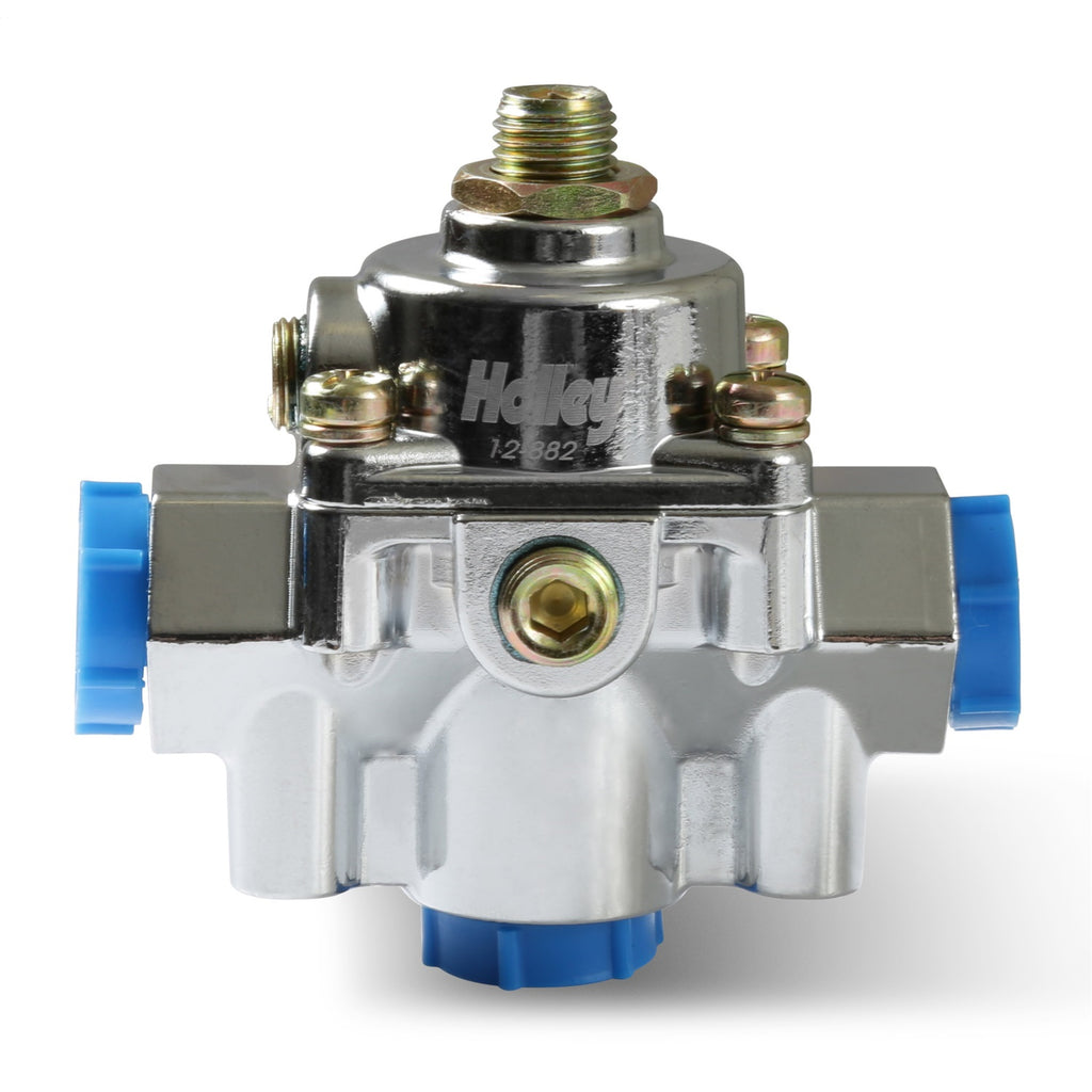 Die-Cast-Bypass-Fuel-Pressure-Regulator-Kit-4.59-Psi-Fittings--Guage-Included