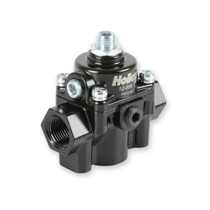 Die-Cast-Efi-Bypass-Fuel-Pressure-Regulator-Kit-1560-Psi-Fittings--Guage-Incl