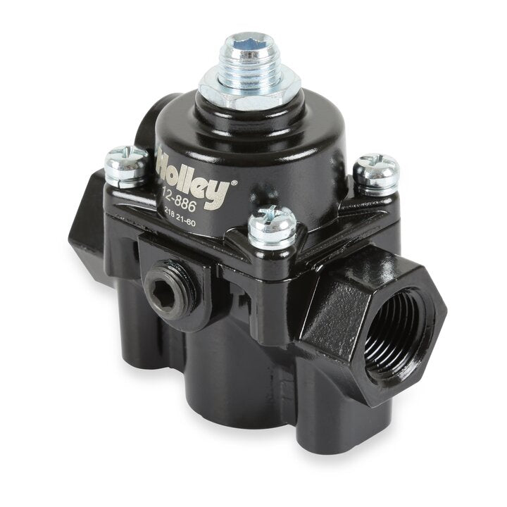 Die-Cast-Efi-Bypass-Fuel-Pressure-Regulator-Kit-1560-Psi-Fittings--Guage-Incl