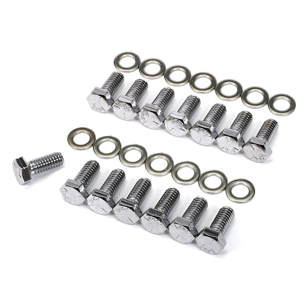 Differential-Cover-Bolt-Set;-Chrome-Gm-14-Bolt-Differential-Covers