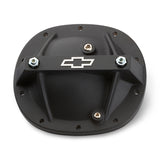 Proform 141-695 Differential Cover; Bowtie Emblem Model; Fits GM 7.5; Aluminum; Black Crinkle