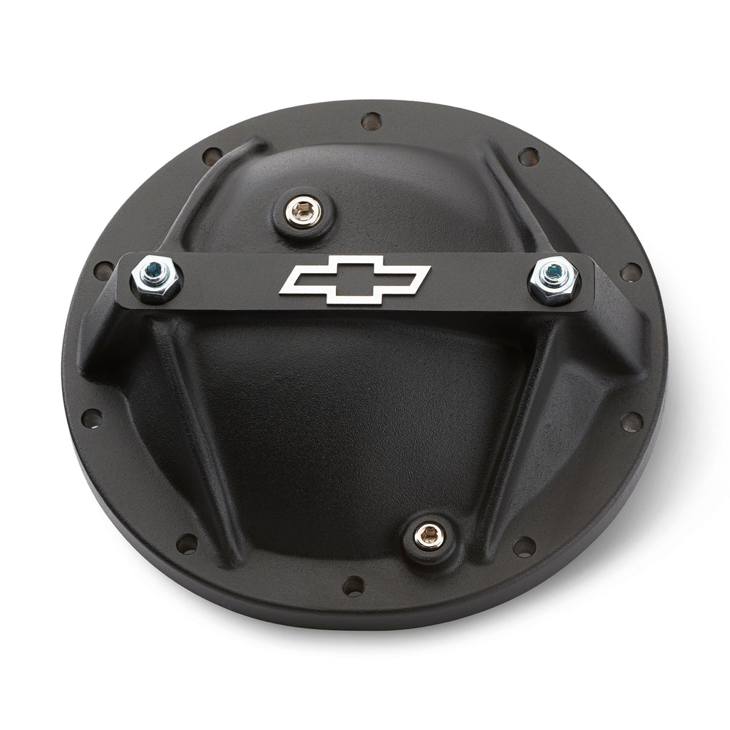 Differential-Cover;-Bowtie-Emblem-Model;-Gm-10-Bolt-8.28.5;-Alum;-Black-Crinkle