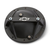 Proform 141-696 Differential Cover; Bowtie Emblem Model; GM 10 Bolt 8.2/8.5; Alum; Black Crinkle