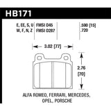 Hawk Performance HB171F.720 HPS Disc Brake Pad