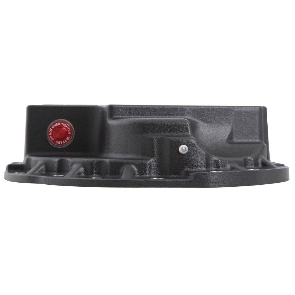 DiscontinuedChrysler-9.25-In-Front-Aluminum-Differential-Cover-Ball-Milled-Black-G2-Axle-And-Gear