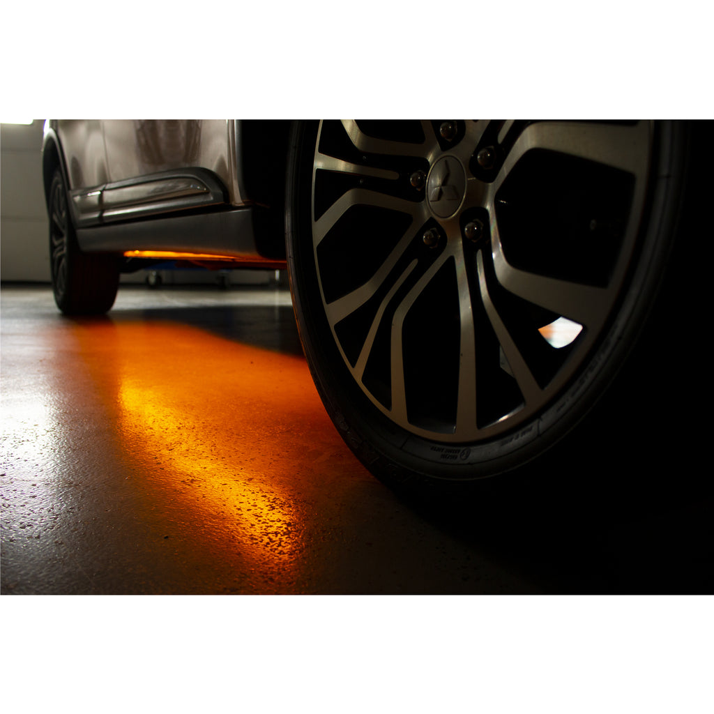 Discontinued~(1-Lbs.-10X10x2)~-New---Lopro-60In-Sidekick-Sequential-Running-Board-Switchback-Led-Strip-Kit-(White-Amber)