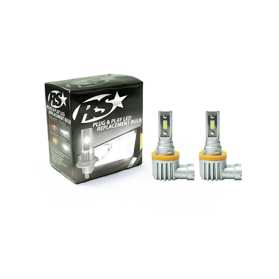 Discontinued~(1-Lbs.-3X3x2)~-New---H16-Pnp-Series-Plug-N-Play-Super-Lux-Led-Replacement-Bulbs---2000-Lux-Max-Output