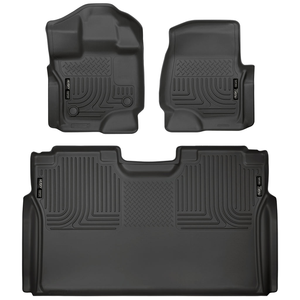 Discontinued~(13-Lbs.-37X32x7)~-Weatherbeater-Seriesfront-And-2Nd-Seat-Floor-Linerstpo---Thermoplastic-Olefinblack