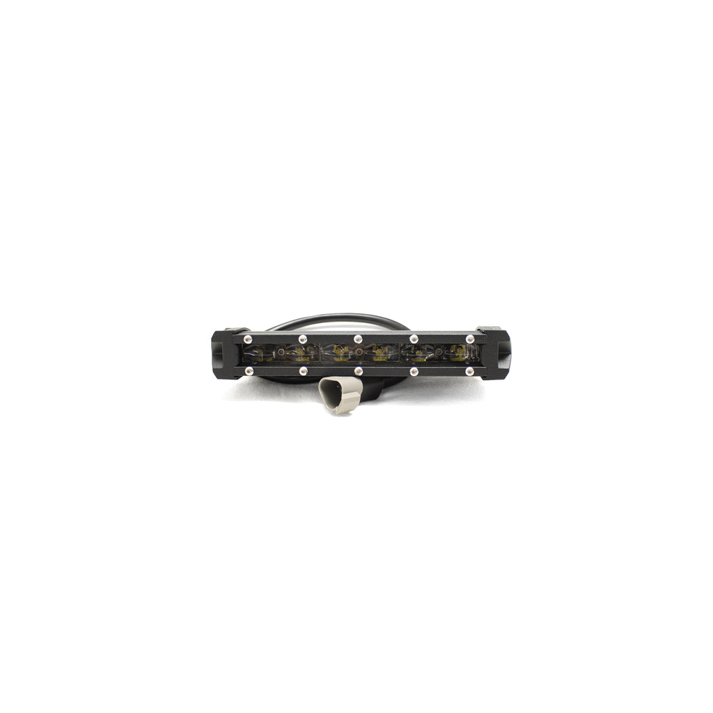 Discontinued~(2-Lbs.-15X5x4)~-8In-5W-Lopro-Ultra-Slim-Led-Light-Bar-With-Amber-Marker-And-Running-Light-Function-30W---Includes-Rocker-Switch-Harness