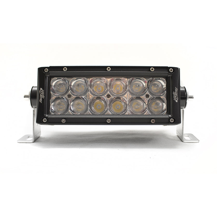 Discontinued~(3-Lbs.-10X6x5)~-6.5In-Eco-Light-Led-Light-Bars-W-3D-Reflector-Optics-And-Cree-Led