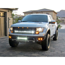 Load image into Gallery viewer, Discontinued~(4-Lbs.-13X13x6)~-2009-2014-Ford-Raptor-Fog-Mount-Fits-4-D-Series