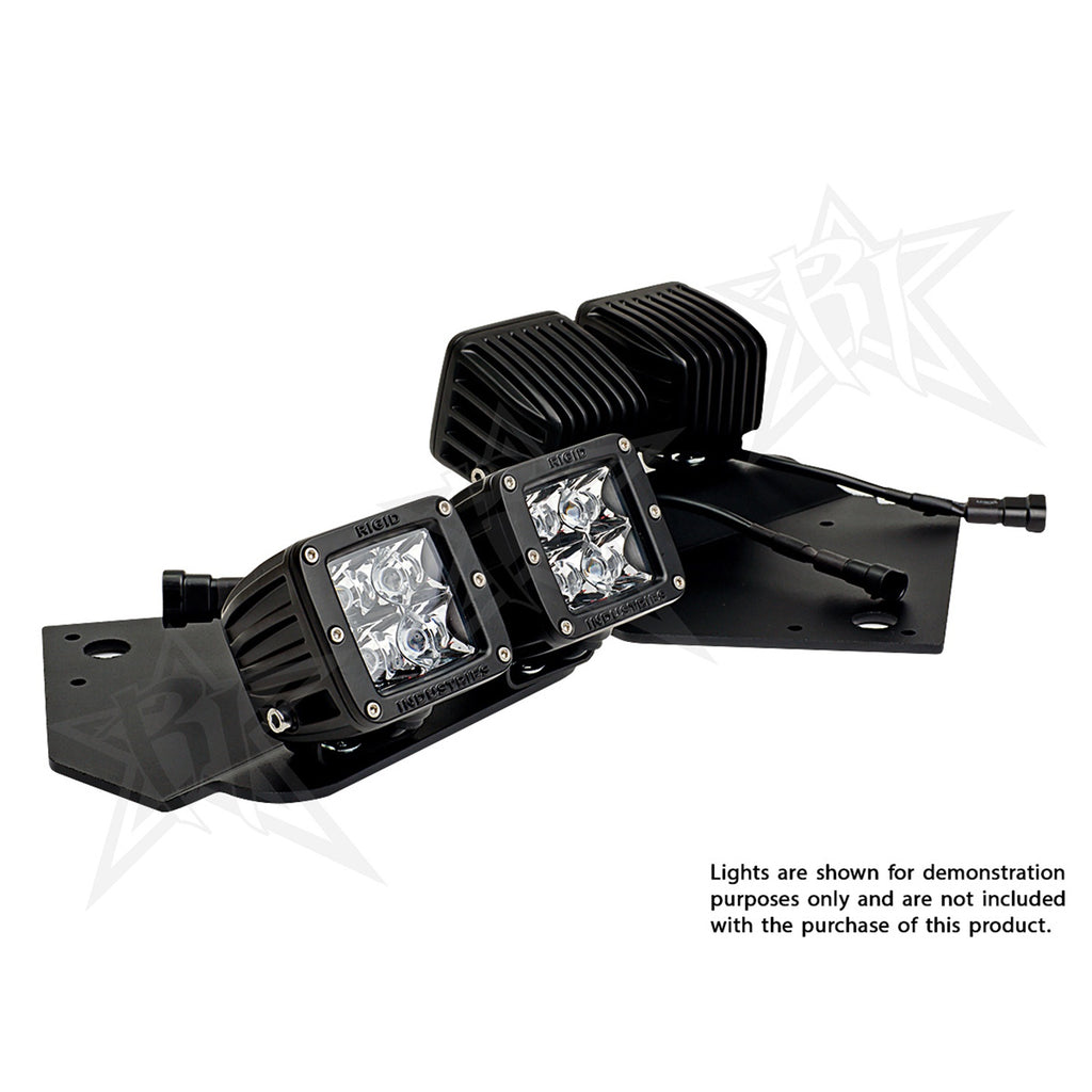 Discontinued~(4-Lbs.-13X13x6)~-2009-2014-Ford-Raptor-Fog-Mount-Fits-4-D-Series