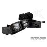 Rigid Industries 40235 2009-2014 Ford Raptor Fog Mount Kit, Fits 4 D-Series or Radiance Pods