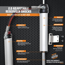 Load image into Gallery viewer, Discontinued~(9-Lbs.-26X5x5)~-2.0-Adjustable-Reservoir-Monotube-Shock