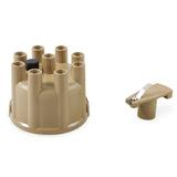 ACCEL 8320ACC  Distributor Cap & Rotor - Socket Style - Tan