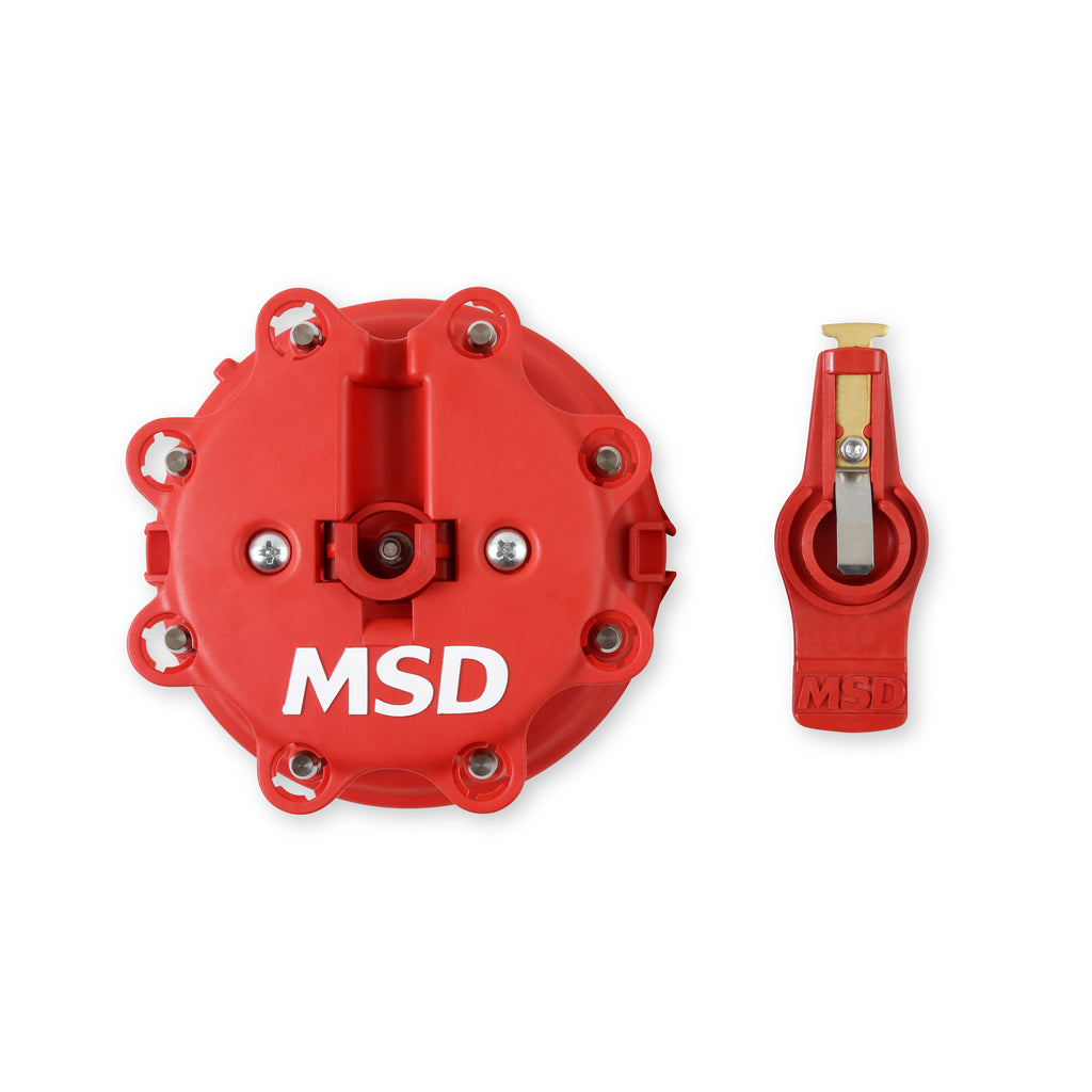 Distributor-Cap-And-Rotor-Kit,-MsdFord-V8-Tfi,-85-95