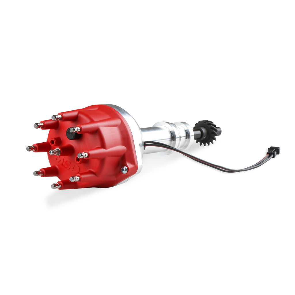 Distributor-Ford-351C-460,-Pro-Billet,-Small-Cap,-Steel-Gear