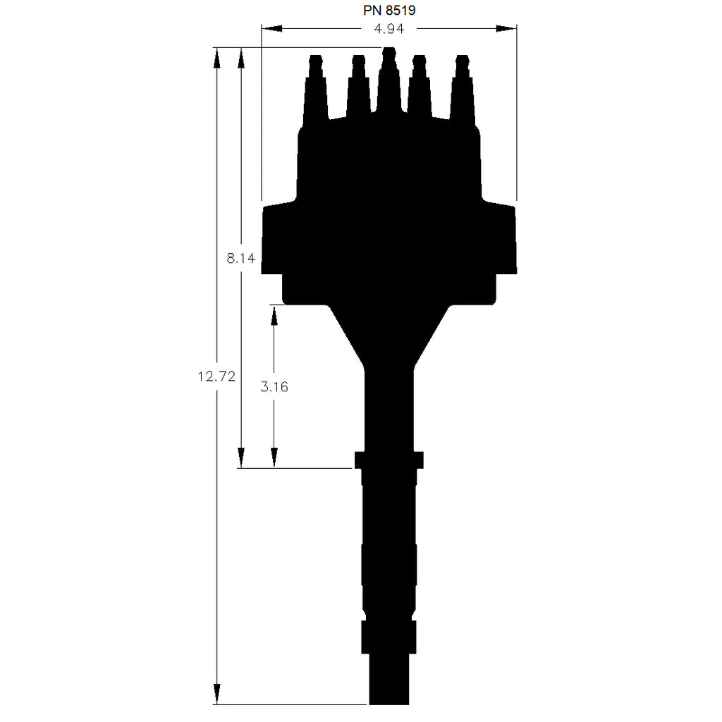 Distributor,-Amc-V8-Engines
