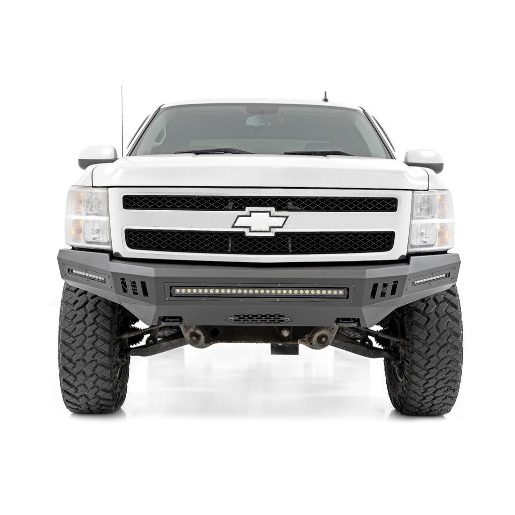 Diy-Front-Prerunner-Bumper-07-13-Chevrolet-Silverado-1500-2Wd4Wd-Rough-Country