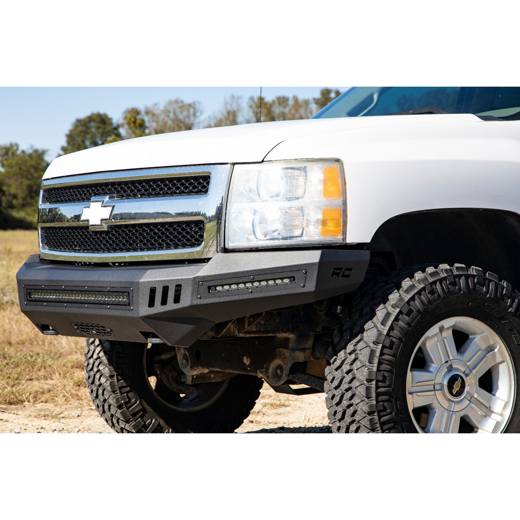Diy-Front-Prerunner-Bumper-07-13-Chevrolet-Silverado-1500-2Wd4Wd-Rough-Country