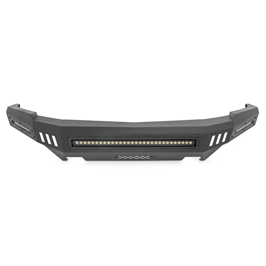 Diy-Front-Prerunner-Bumper-Black-Leds-07-13-Chevrolet-Silverado-1500-2Wd4Wd-Rough-Country