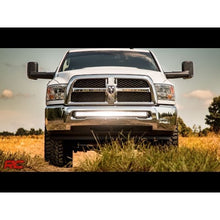Load image into Gallery viewer, Dodge-40-Inch-Curved-Led-Light-Bar-Hidden-Bumper-Kit-WChrome-Series-Drl-Led-For-10-18-Ram-25003500-Rough-Country