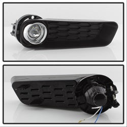 Dodge-Avenger-2011-2014-Oem-Fog-Light-WUniversal-Switch--Clear-Fl-Dav2011-C