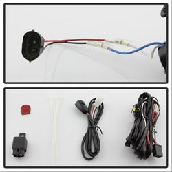 Dodge-Avenger-2011-2014-Oem-Fog-Light-WUniversal-Switch--Clear-Fl-Dav2011-C