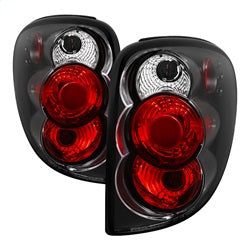 Dodge-CaravanGrand-Caravan-01-07-Euro-Style-Tail-Lights-Black-Alt-Yd-Dc01-Bk