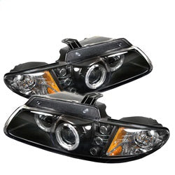 Dodge-CaravanGrand-Caravan-96-00-Projector-Headlights-Led-Halo-Leds--Blk-Pro-Yd-Dc96-Bk