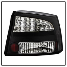 Load image into Gallery viewer, Dodge-Charger-06-08-Led-Tail-Lights-Black-Alt-Yd-Dch05-Led-Bk