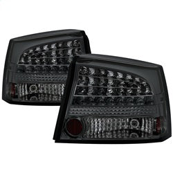 Dodge-Charger-06-08-Led-Tail-Lights-Smoke-Alt-Yd-Dch05-Led-Sm