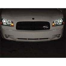 Load image into Gallery viewer, Dodge-Charger-06-10-Projector-Headlights-Halogen-Model-Ccfl-Halo-Led-Blk-Pro-Yd-Dch05-Ccfl-Bk
