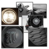 SPYDER 5080738 OEM Style Fog Lights W/Switch - Smoke