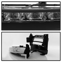 Dodge-Charger-2015-2016-Oem-Led-Fog-Lights-WUniversal-Switch--Clear-Fl-Dch2015-Led-C