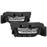 SPYDER 5082985 OEM LED Fog Lights W/Universal Switch - Clear