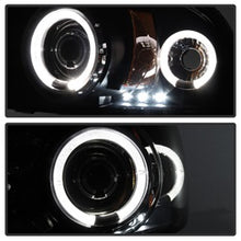 Load image into Gallery viewer, Dodge-Dakota-97-04Durango-98-03-1Pc-Projector-Headlights-Led-Halo-Led-Blk-Pro-Yd-Ddak97-Bk