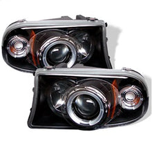 Load image into Gallery viewer, Dodge-Dakota-97-04Durango-98-03-1Pc-Projector-Headlights-Led-Halo-Led-Blk-Pro-Yd-Ddak97-Bk