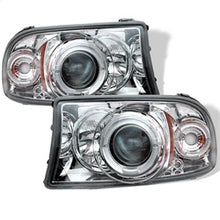 Load image into Gallery viewer, Dodge-Dakota-97-04Durango-98-03-1Pc-Projector-Headlights-Led-Halo-Led-Chrm-Pro-Yd-Ddak97-C