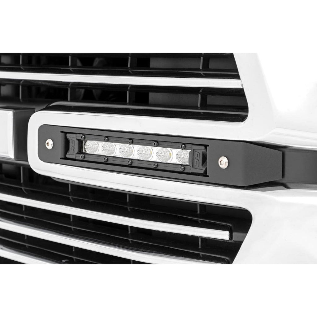 Dodge-Dual-6-Inch-Led-Grille-Kit-Chrome-Series-19-20-Ram-1500-Rough-Country