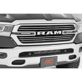 Rough Country 70784 Dodge Dual 6 Inch LED Grille Kit Chrome Series 19-20 RAM 1500