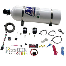 Load image into Gallery viewer, Dodge-HemiSrt8-Single-Nozzle-Fly-By-Wire-Nitrous-Kit-(35-150Hp)-W15Lb-Bottle