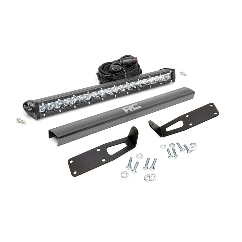 Dodge-Hidden-Bumper-Kit-W-20-Inch-Led-Light-Bar-Chrome-Series-(03-18-Ram-25003500)-Rough-Country