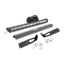 Load image into Gallery viewer, Dodge-Hidden-Bumper-Kit-W-20-Inch-Led-Light-Bar-Chrome-Series-(03-18-Ram-25003500)-Rough-Country