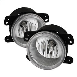 Dodge-Magnum-05-08Journey-09-10-Jeep-Wrangler-07-09-Oem-Fog-Lights-WSwitch-Clear-Fl-Dm05-C