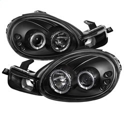 Dodge-Neon-00-02-Projector-Headlights-Led-Halo-Led-Black-High-H1-Low-H1-Pro-Yd-Dn00-Hl-Bk