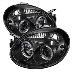 Dodge-Neon-03-05-Projector-Headlights-Led-Halo-Led-Black-High-H1-Low-H1-Pro-Yd-Dn03-Hl-Bk