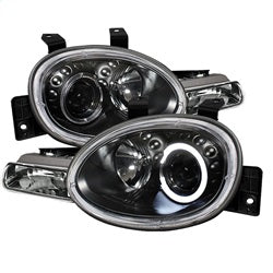 Dodge-Neon-95-99Plymouth-Neon-95-99-Projector-Headlights-Led-Halo-Blk-Pro-Yd-Dn95-Hl-Bk